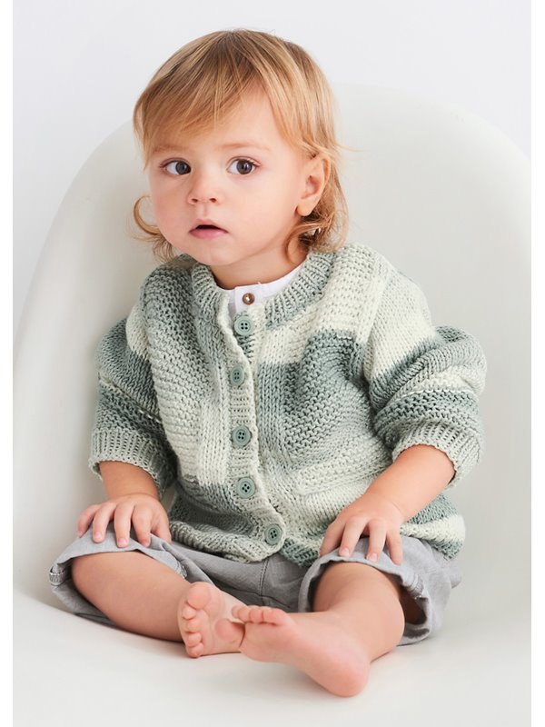 JACKE Soft Cotton Dégradé von Lana Grossa