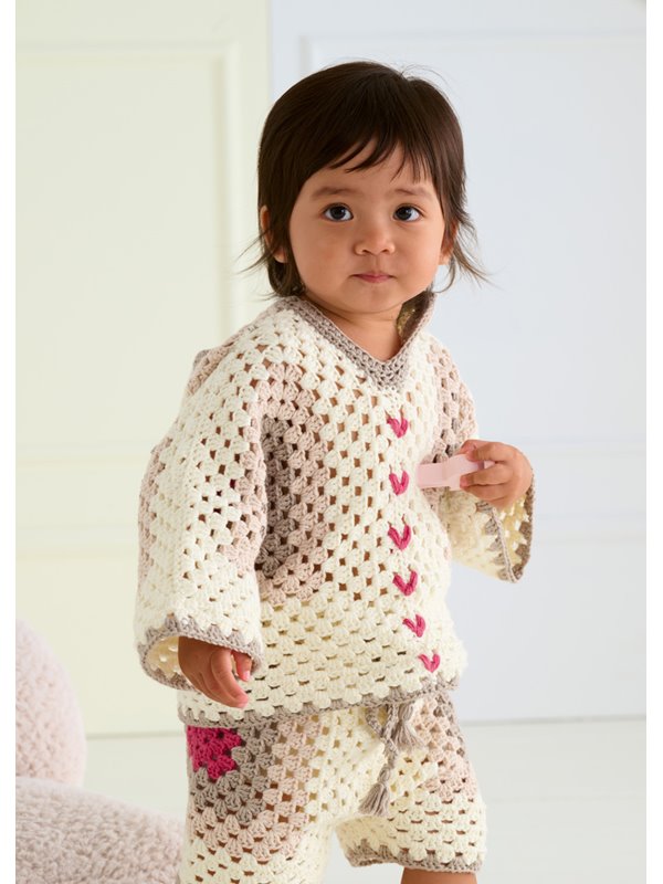 Lana Grossa HOODIE Soft Cotton