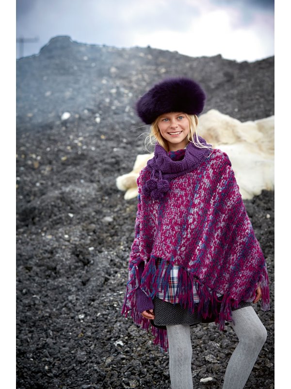 Lana Grossa LOOP + ARMSTULPEN BINGO Melange (GOTS)