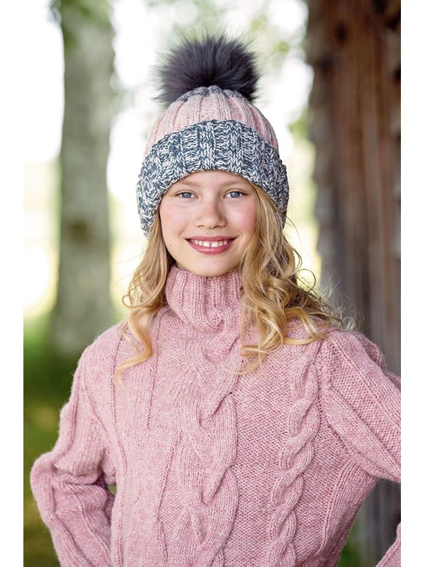 MÜTZE COOL WOOL Melange (GOTS) von Lana Grossa