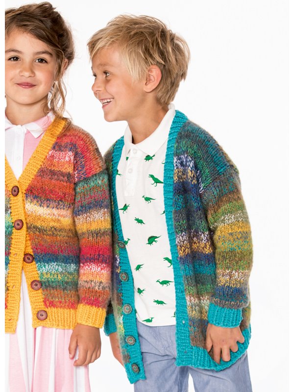 JACKE Tutti/COOL WOOL Melange (GOTS)/BINGO Melange (GOTS) von Lana Grossa