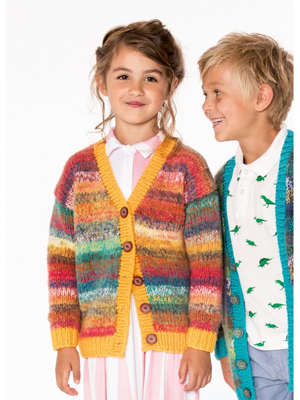 Lana Grossa JACKE Tutti/COOL WOOL Melange (GOTS)/BINGO Melange (GOTS)