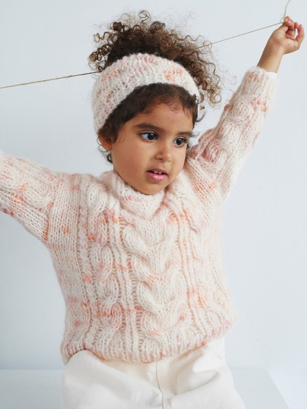 PULLOVER Lala Berlin Lovely Cotton Inserto von Lana Grossa