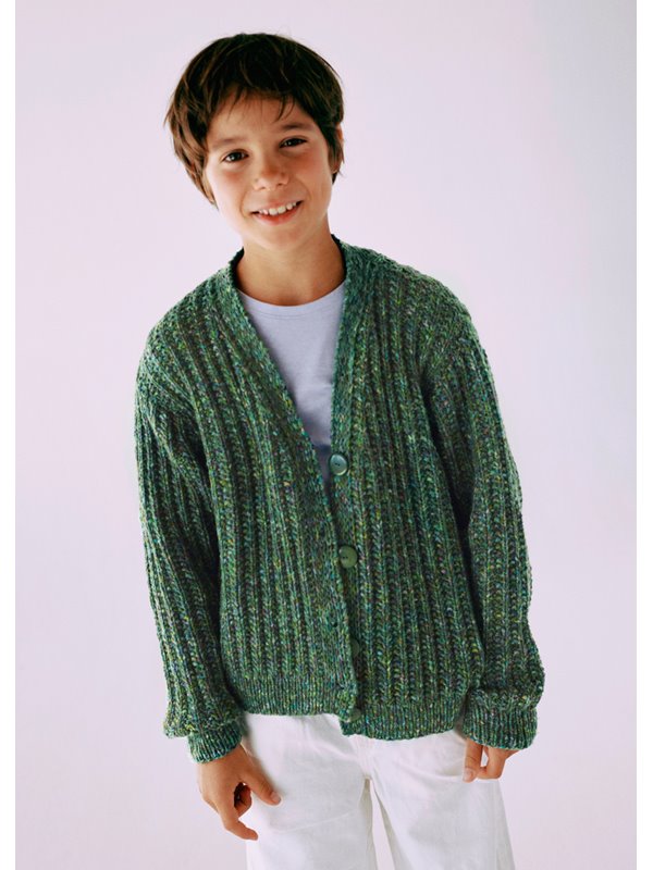 JACKE Cool Merino Print von Lana Grossa