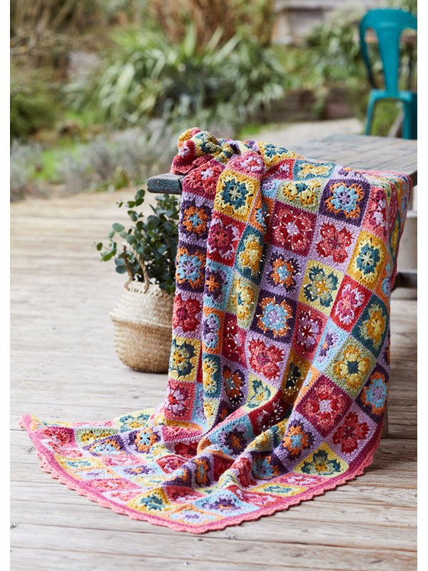 GRANNY-PLAID Landlust Sommerseide von Lana Grossa