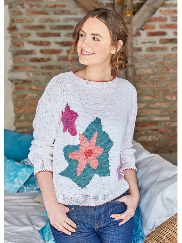 DAMENPULLOVER Landlust Sommerseide von Lana Grossa