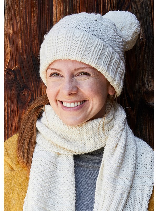 MÜTZE Landlust Alpaka Merino 100 von Lana Grossa