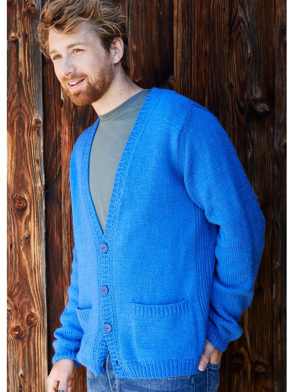 HERRENJACKE Landlust Alpaka Merino 100 von Lana Grossa