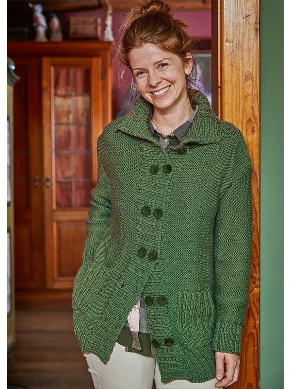DAMENJACKE Landlust Alpaka Merino 160 von Lana Grossa