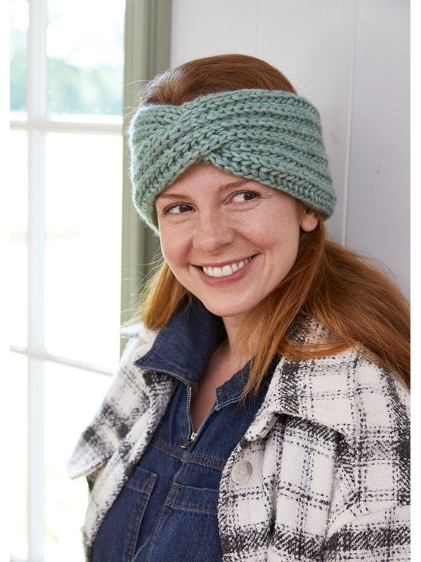 STIRNBAND Landlust Winterwolle von Lana Grossa