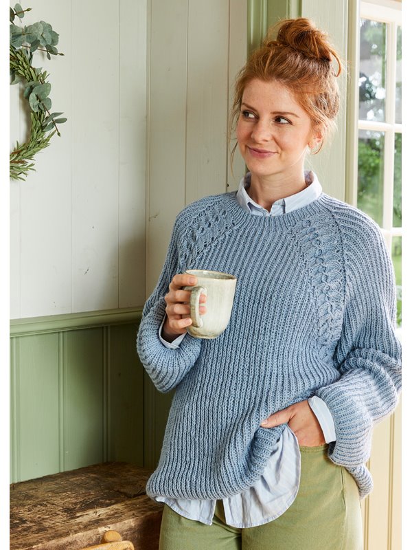 PULLOVER Landlust Alpaka Merino 160 von Lana Grossa
