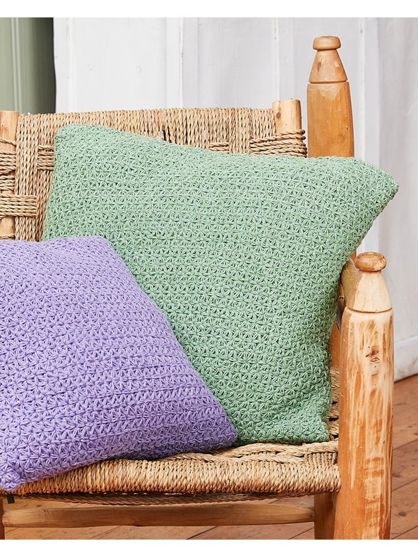 GRÜNES KISSEN Landlust Sommerseide von Lana Grossa