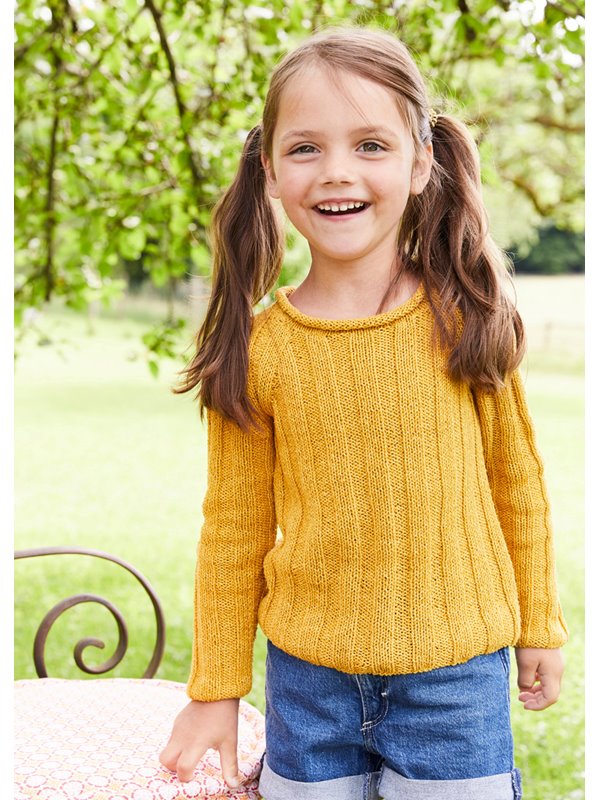 KINDERPULLOVER Landlust Sommerseide von Lana Grossa