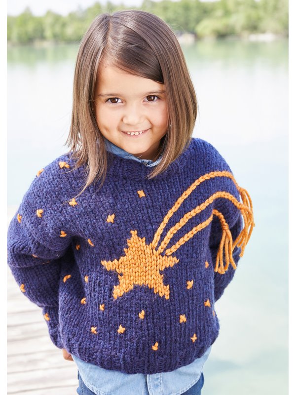 KINDERPULLOVER Landlust Winterwolle von Lana Grossa