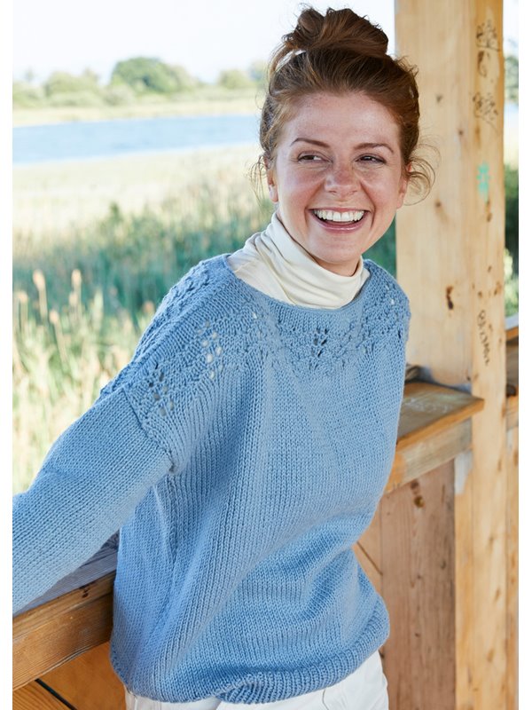 Lana Grossa PULLOVER Landlust Alpaka Merino 100