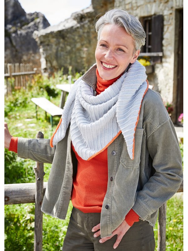 DREIECKSTUCH Landlust Alpaka Merino 160 von Lana Grossa