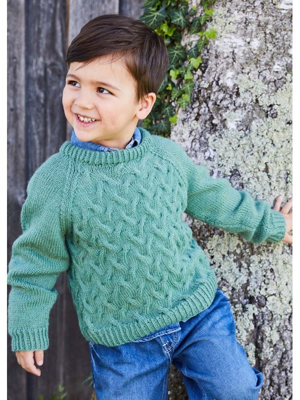 KINDERPULLOVER Landlust Alpaka Merino 160 von Lana Grossa