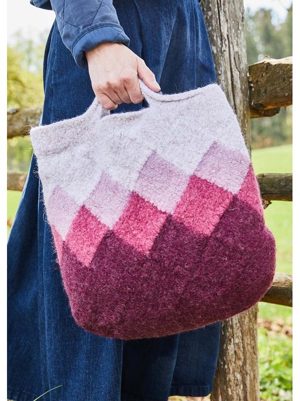GEFILZTE TASCHE Landllust Die Filzwolle von Lana Grossa