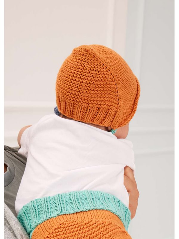 BABYMÜTZE Landlust Baumwolle von Lana Grossa