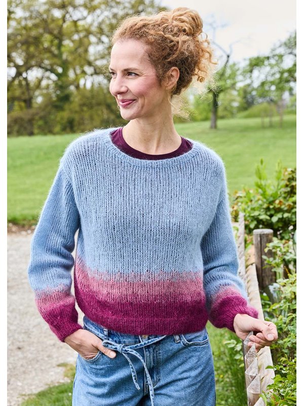 KURZER PULLOVER Landlust Kidmohair von Lana Grossa