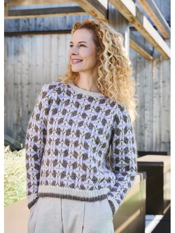Lana Grossa JAQUARDPULLOVER Landlust Alpaka Merino 160 & Landlust Kidmohair