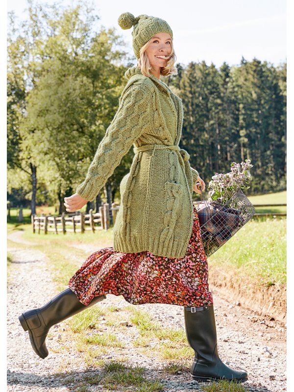 MÜTZE Landlust Winterwolle von Lana Grossa