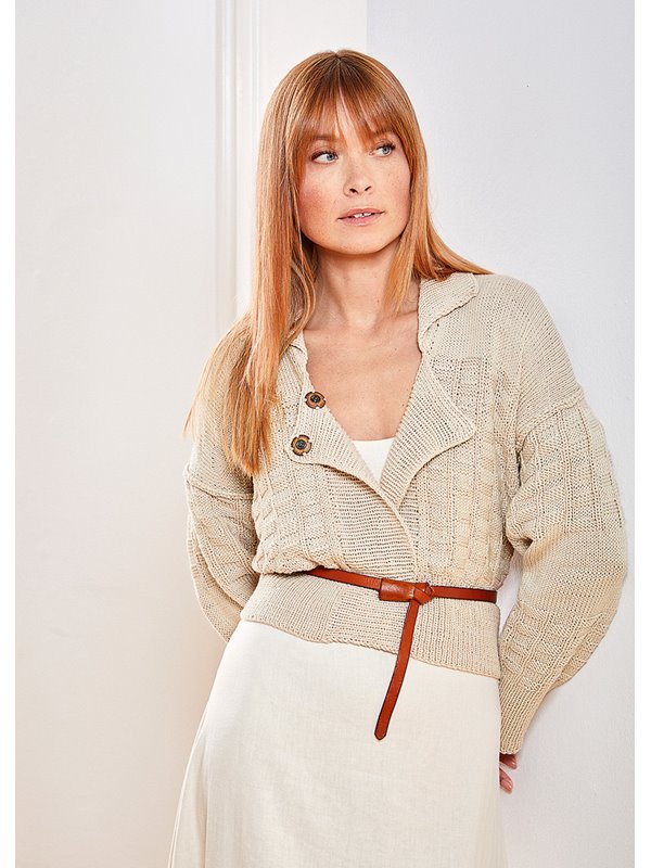 Lana Grossa JACKE Landlust Baumwolle