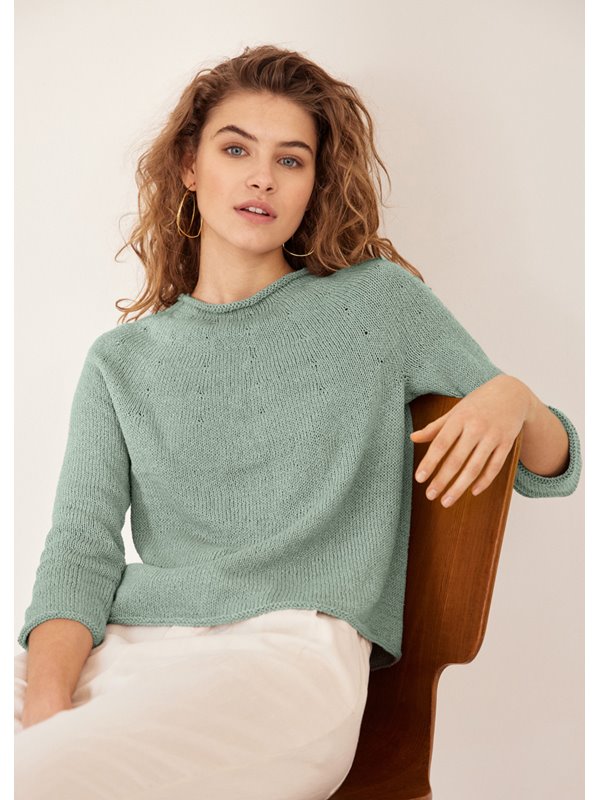 PULLOVER Landlust Sommerseide von Lana Grossa