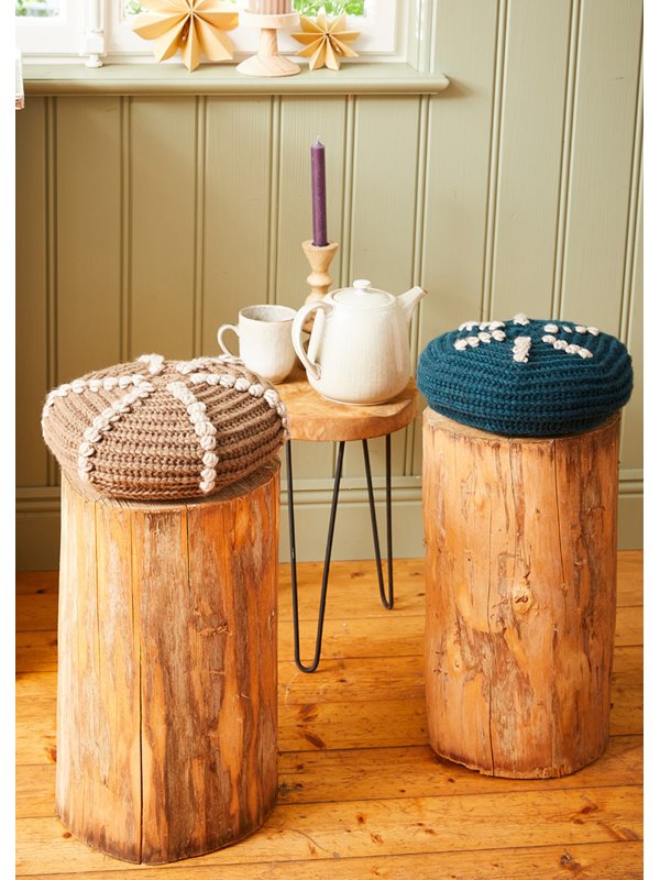 Lana Grossa NOPPENKISSEN Landlust Winterwolle