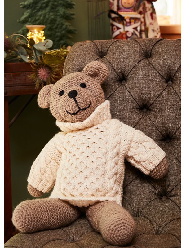 Lana Grossa BÄR MIT PULLOVER Landlust Alpaka Merino 100