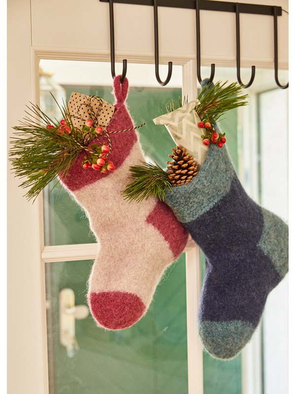 NIKOLAUSSOCKEN Landlust Die Filzwolle von Lana Grossa