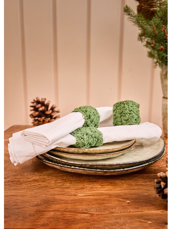 Lana Grossa SERVIETTENRINGE Landlust Sommerseide