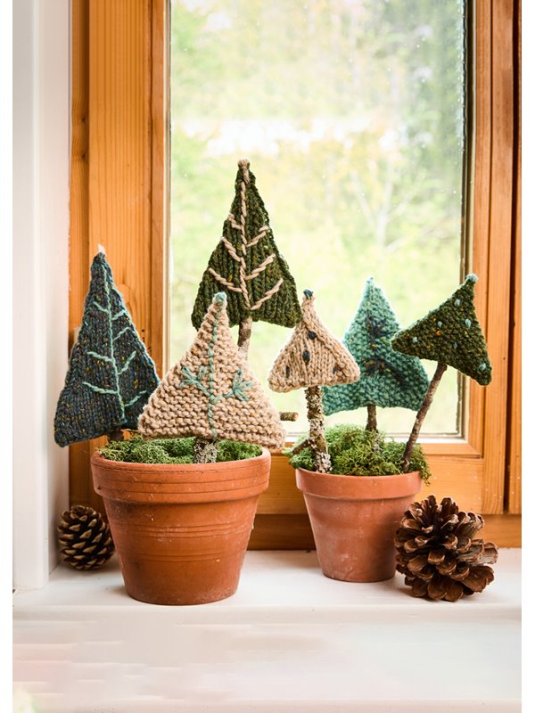 Lana Grossa GESTRICKTE TANNEN Landlust Soft Tweed 90 & Landlust Soft Tweed 180