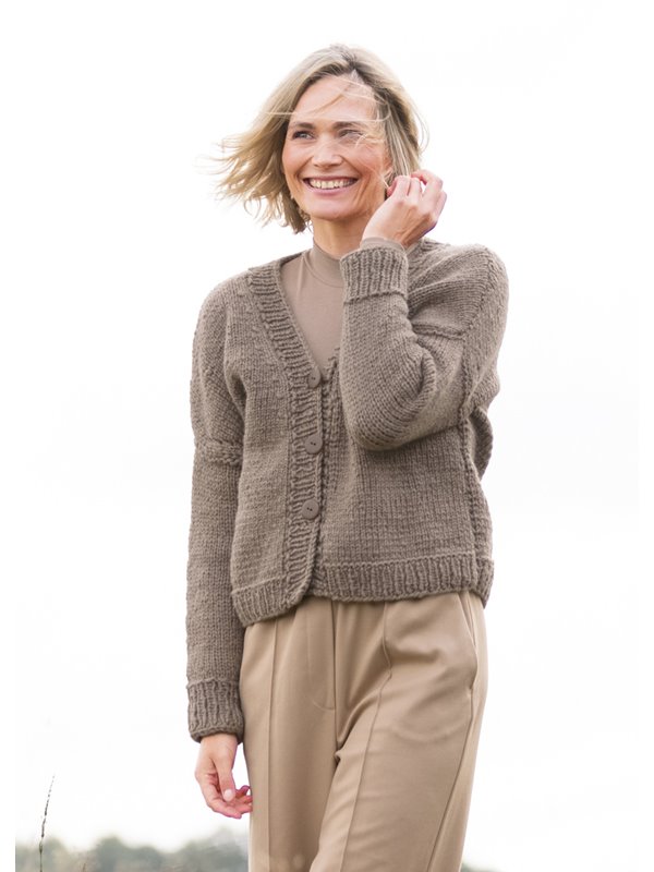 Lana Grossa CARDIGAN Landlust Winterwolle