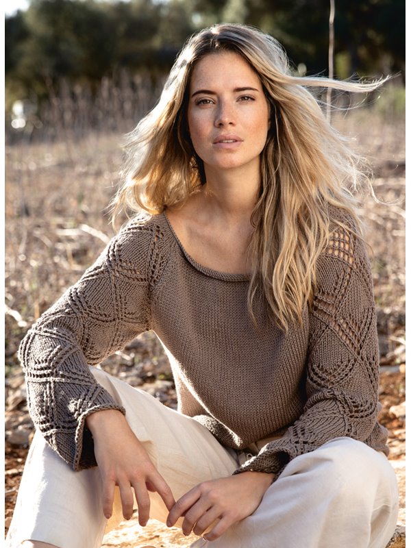 RAGLANPULLOVER Organico von Lana Grossa