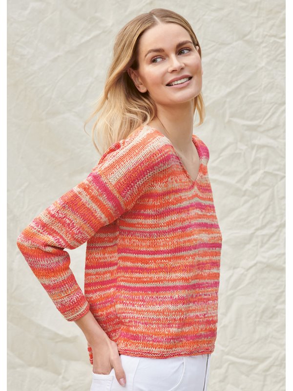 V-PULLI GLATT RECHTS A Mano von Lana Grossa