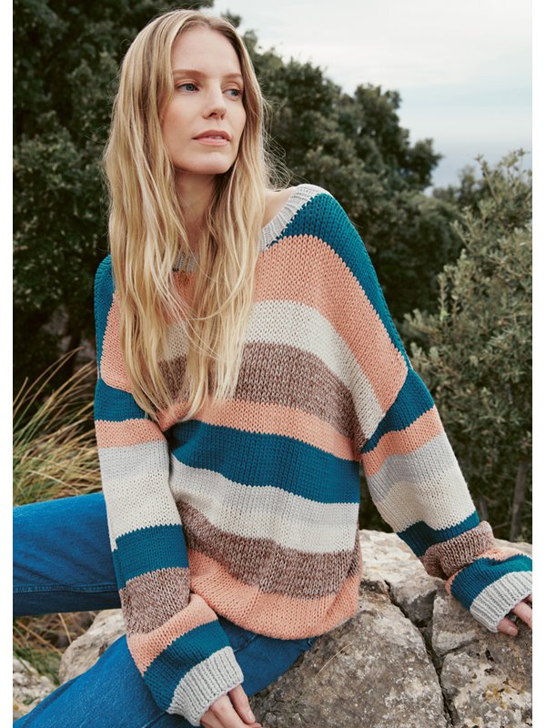 Lana Grossa PULLOVER Cashseta, Fourseason & Solo Lino