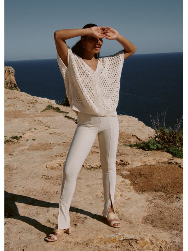 Lana Grossa TOP IM LOCHMUSTER Organico