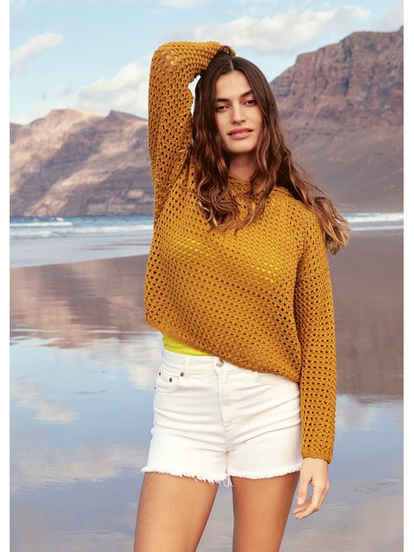 HOODIE Cotton Wool von Lana Grossa