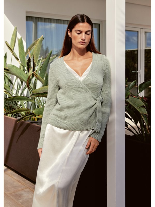 WICKELJACKE Organico von Lana Grossa
