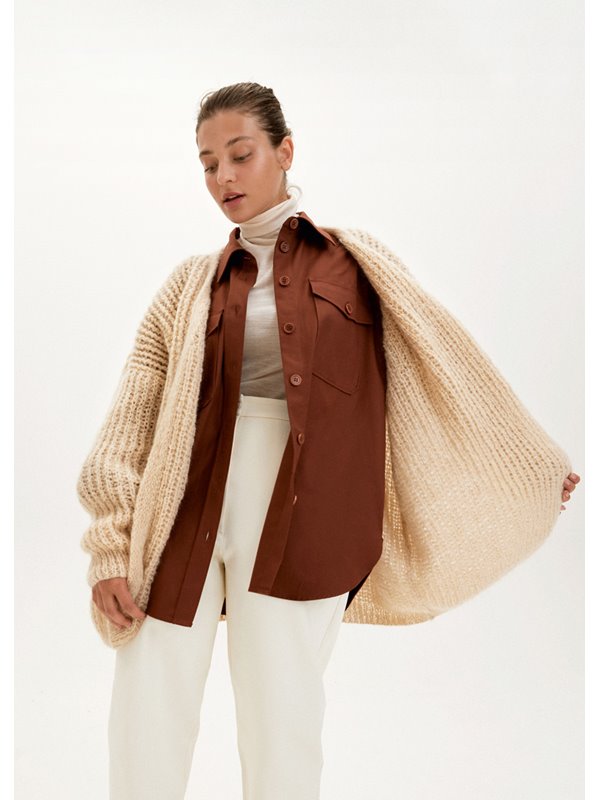 Lana Grossa CARDIGAN Lala Berlin Brushy