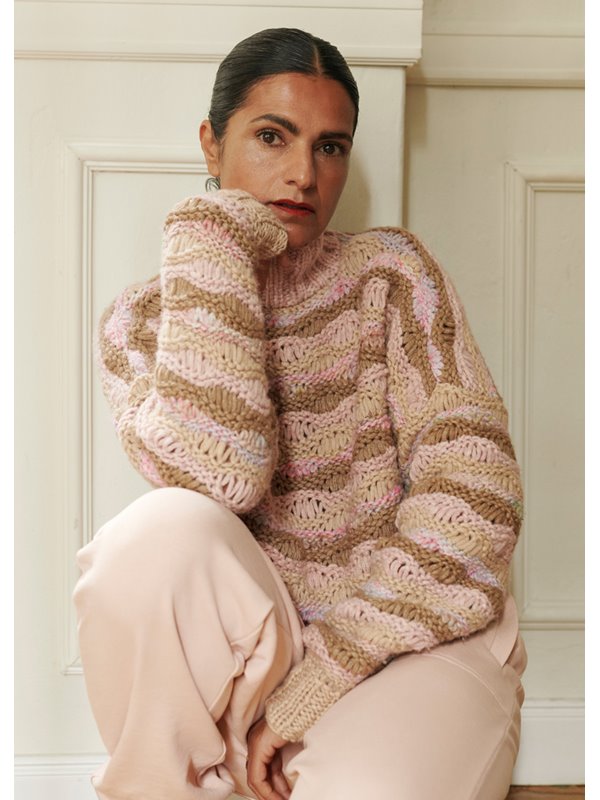 PULLOVER Lala Berlin Lovely Cotton & Lala Berlin Stripy von Lana Grossa