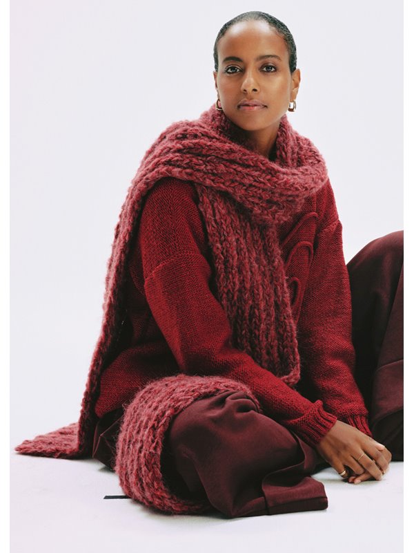 SCHAL Furry (lala Berlin) & Cool Merino von Lana Grossa