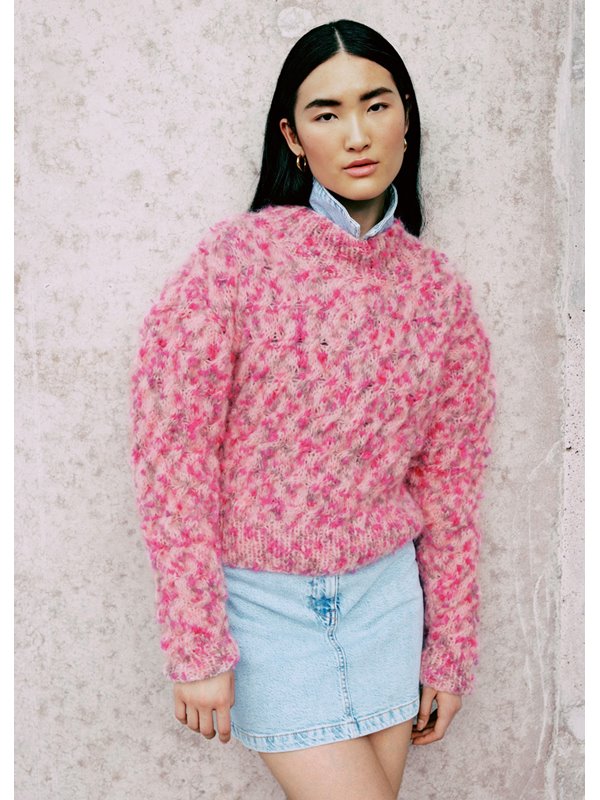 PULLOVER Brushy Print (lala Berlin) von Lana Grossa