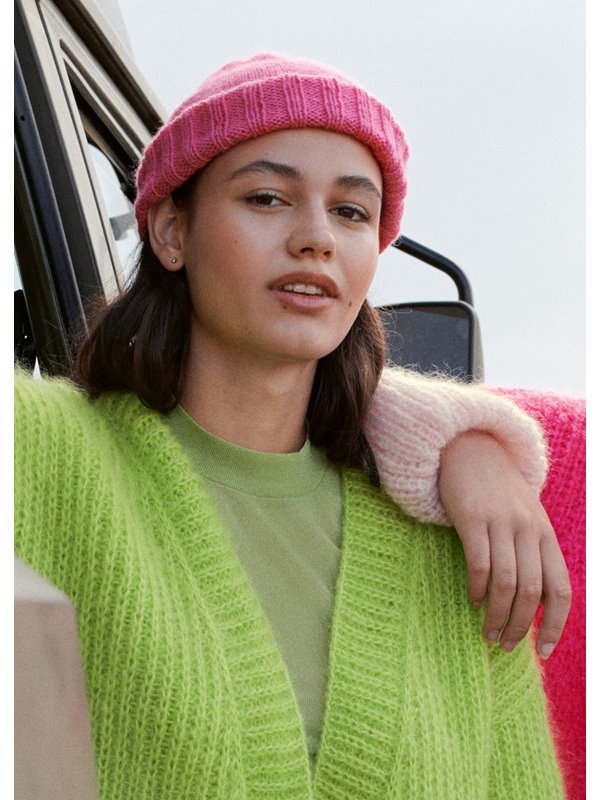 MÜTZE Cashmere Verde von Lana Grossa