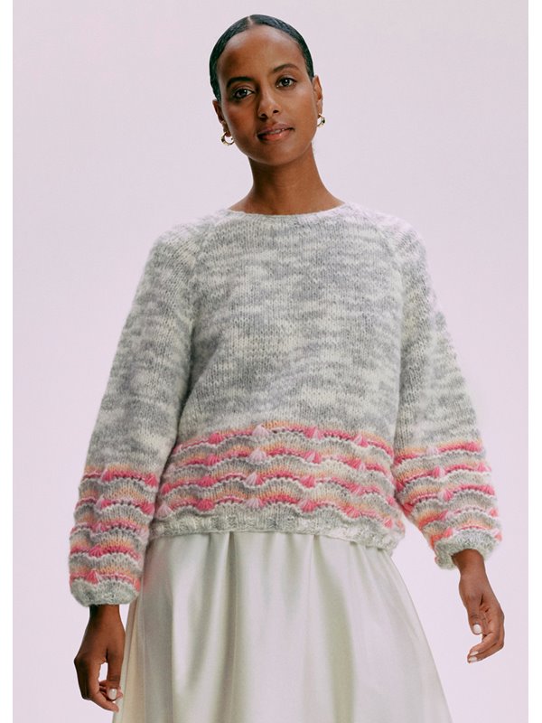 RAGLAN-PULLOVER Lala Berlin Smoothy von Lana Grossa