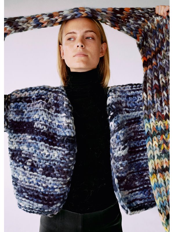 CARDIGAN KURZ Confetti von Lana Grossa