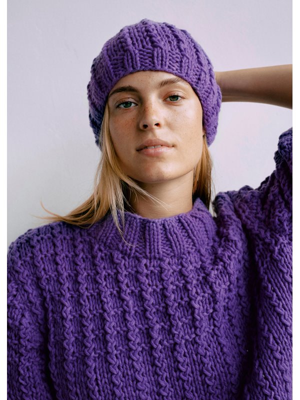 MÜTZE Merino Cardato von Lana Grossa