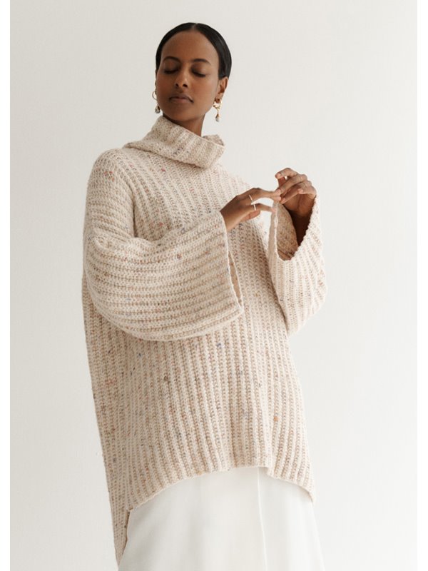 Lana Grossa PULLOVER Benessere Tweed