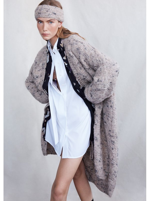 MANTEL Lala Berlin Lovely Cotton Inserto von Lana Grossa